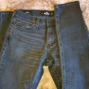 Men Skinny Black Hollister Jeans